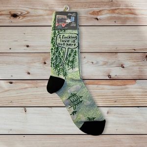 NWT Outdoors Profanity Socks